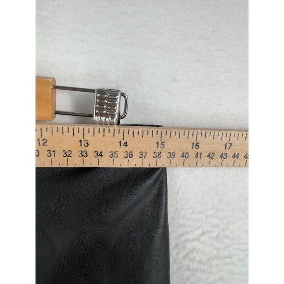 90 Degree by Reflex faux leather Legging black 90s athleisure sz XL‎ - Picture 4 of 7